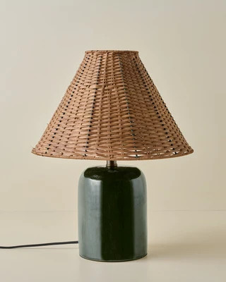 Farrah Table Lamp - Textured Green | Magnolia