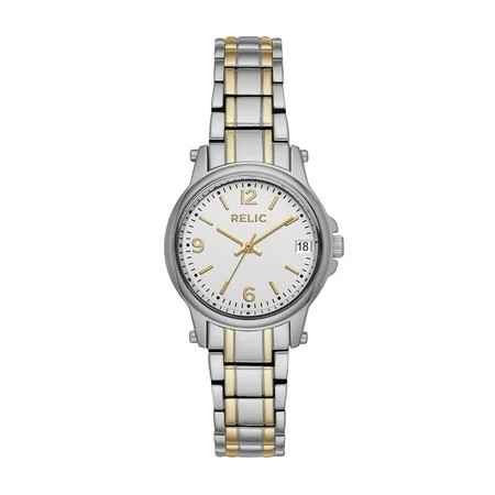 Relic Women s Matilda Three-Hand Date Silver-Tone Alloy Watch | Walmart (US)