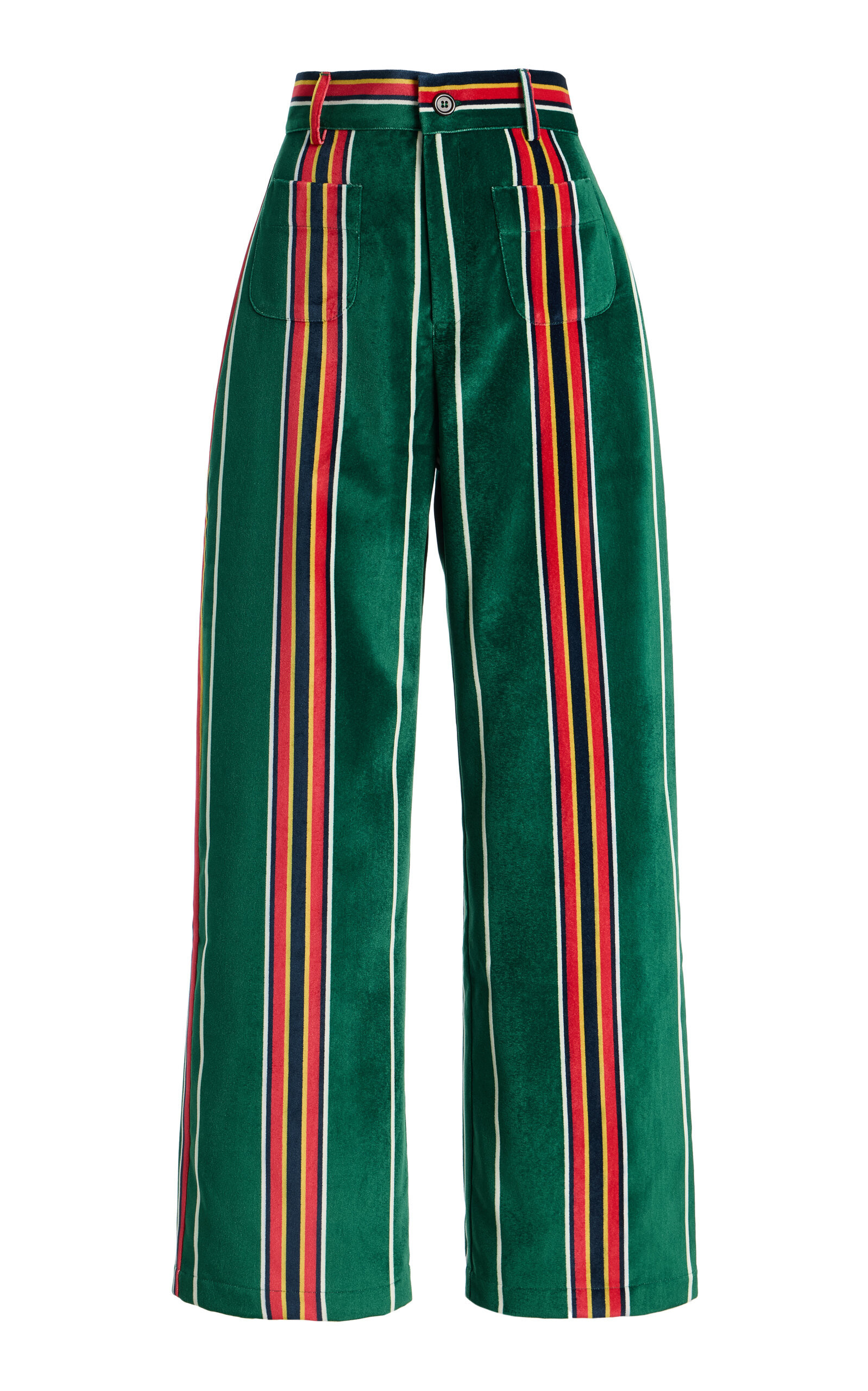 LA VESTE Pippi Cotton Velvet Pants - Moda Operandi | Moda Operandi (Global)