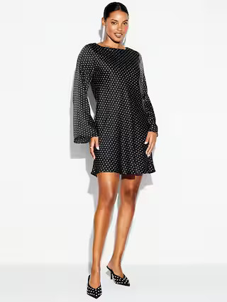 The Occasion by Old Navy Satin Flare-Sleeve Mini Dress | Old Navy (US)