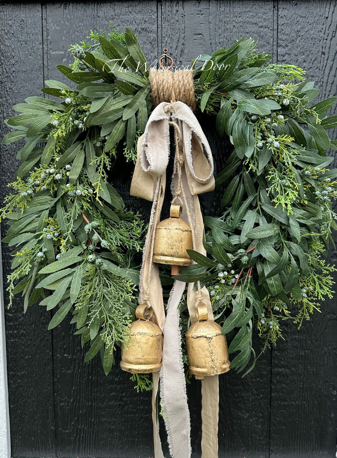 New for Christmas Wreath Olive and Juniper Wreath  Winter - Etsy | Etsy (US)