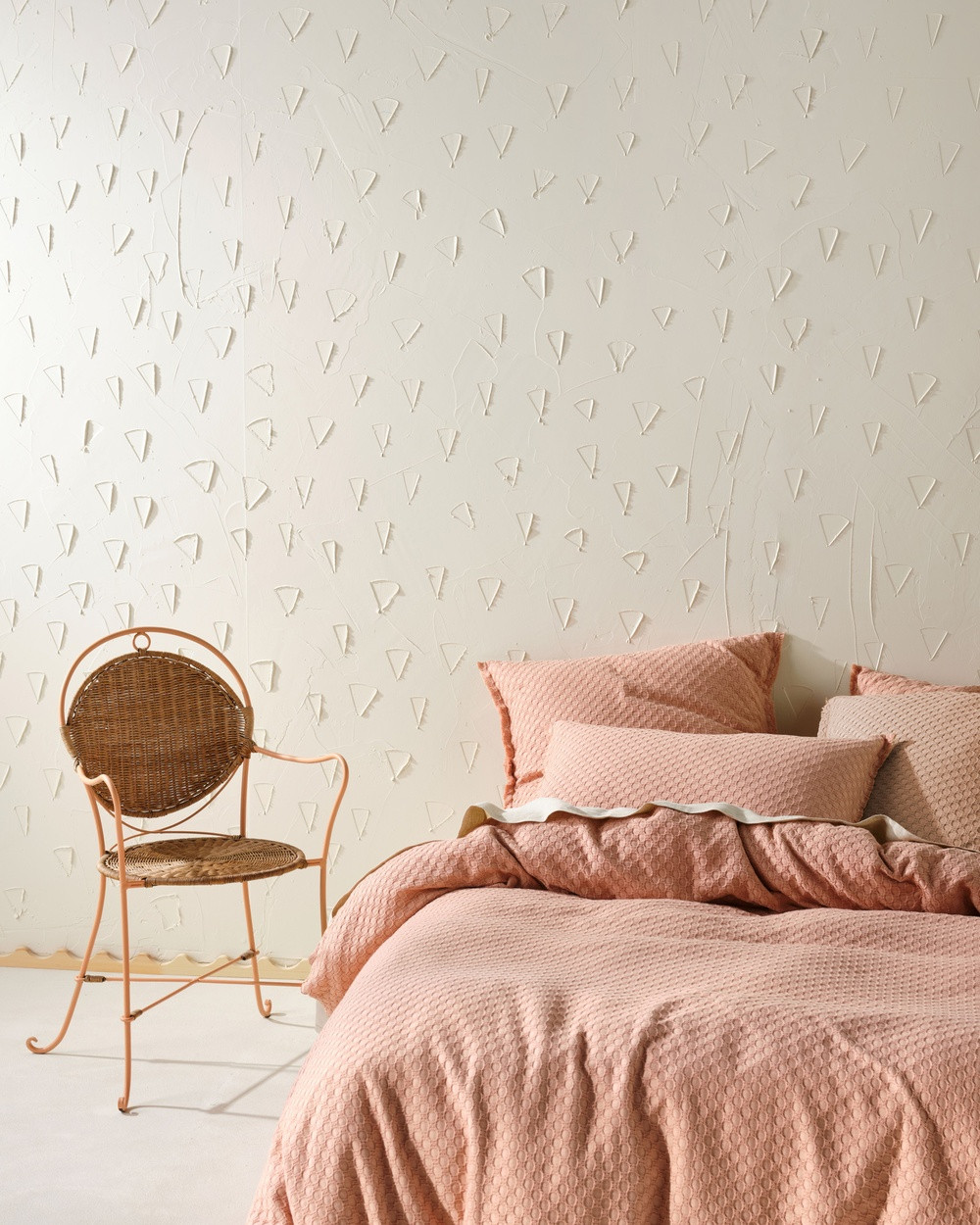 Linen House - Raquelle Quilt Cover Set - Home (Pink Clay) Raquelle Quilt Cover Set | THE ICONIC (AU & NZ)