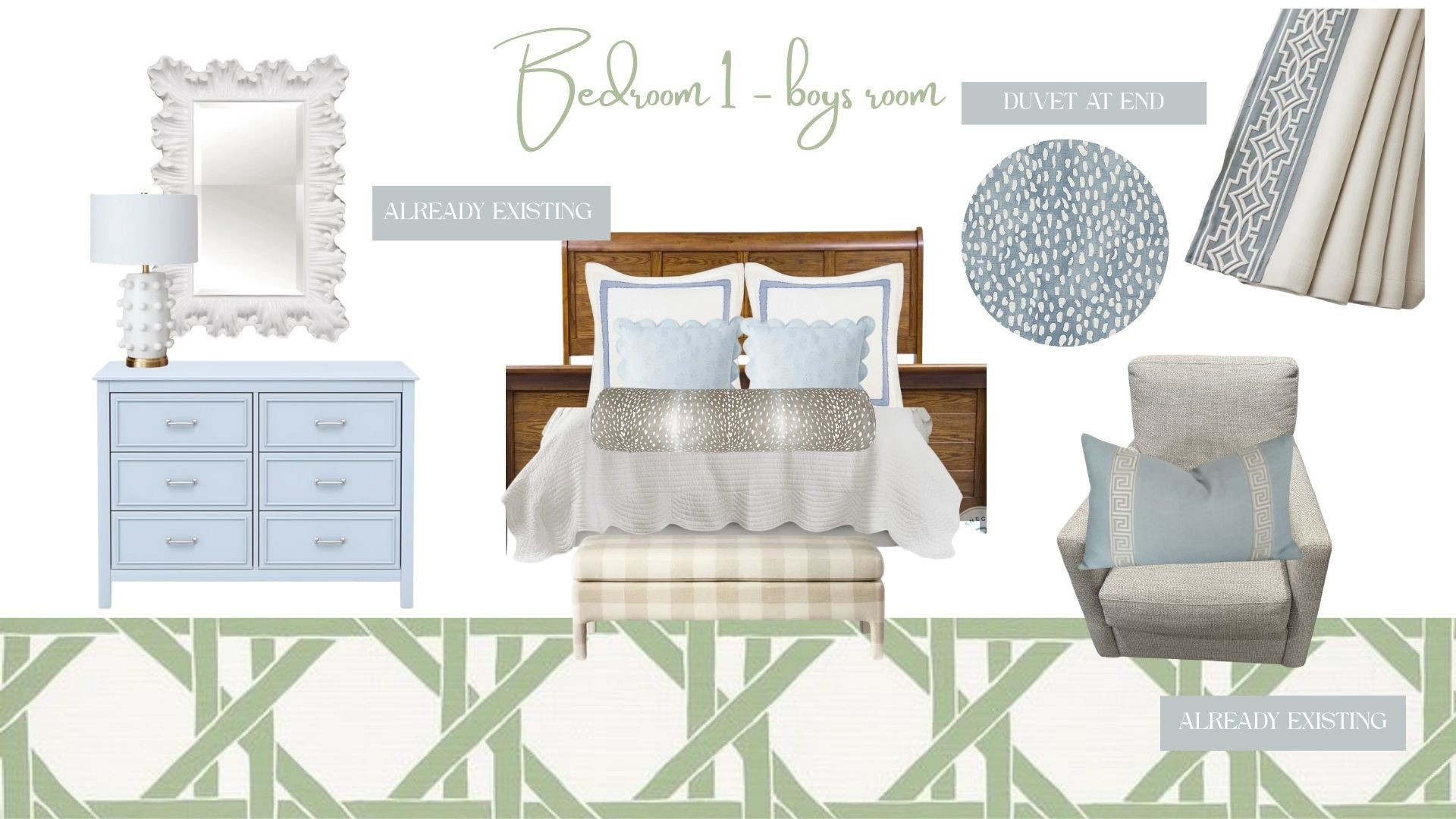 Design client- simple budget friendly boys room design option 1!

#LTKFindsUnder100 #LTKSaleAlert #LTKHome