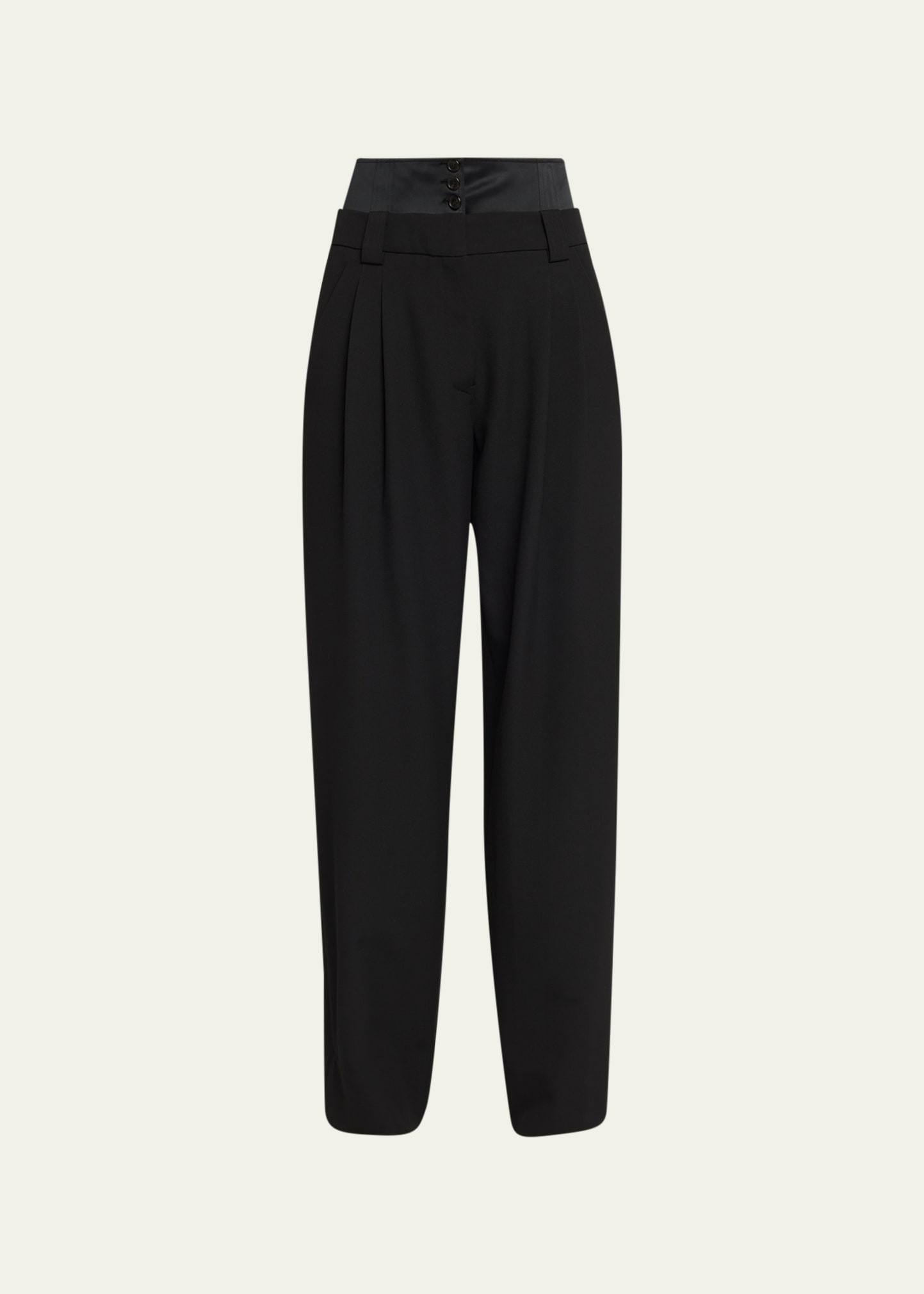 A.L.C. Brady Wide-Leg Double-Waist Pants | Bergdorf Goodman