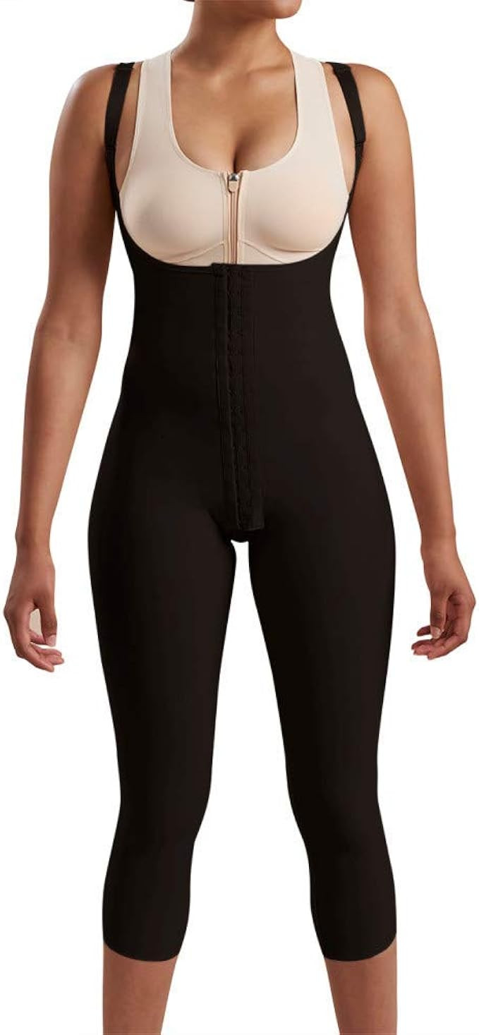 Marena Recovery Mid-Calf-Length Post Surgical Compression Girdle with High-Back - Stage 1 | Amazon (US)