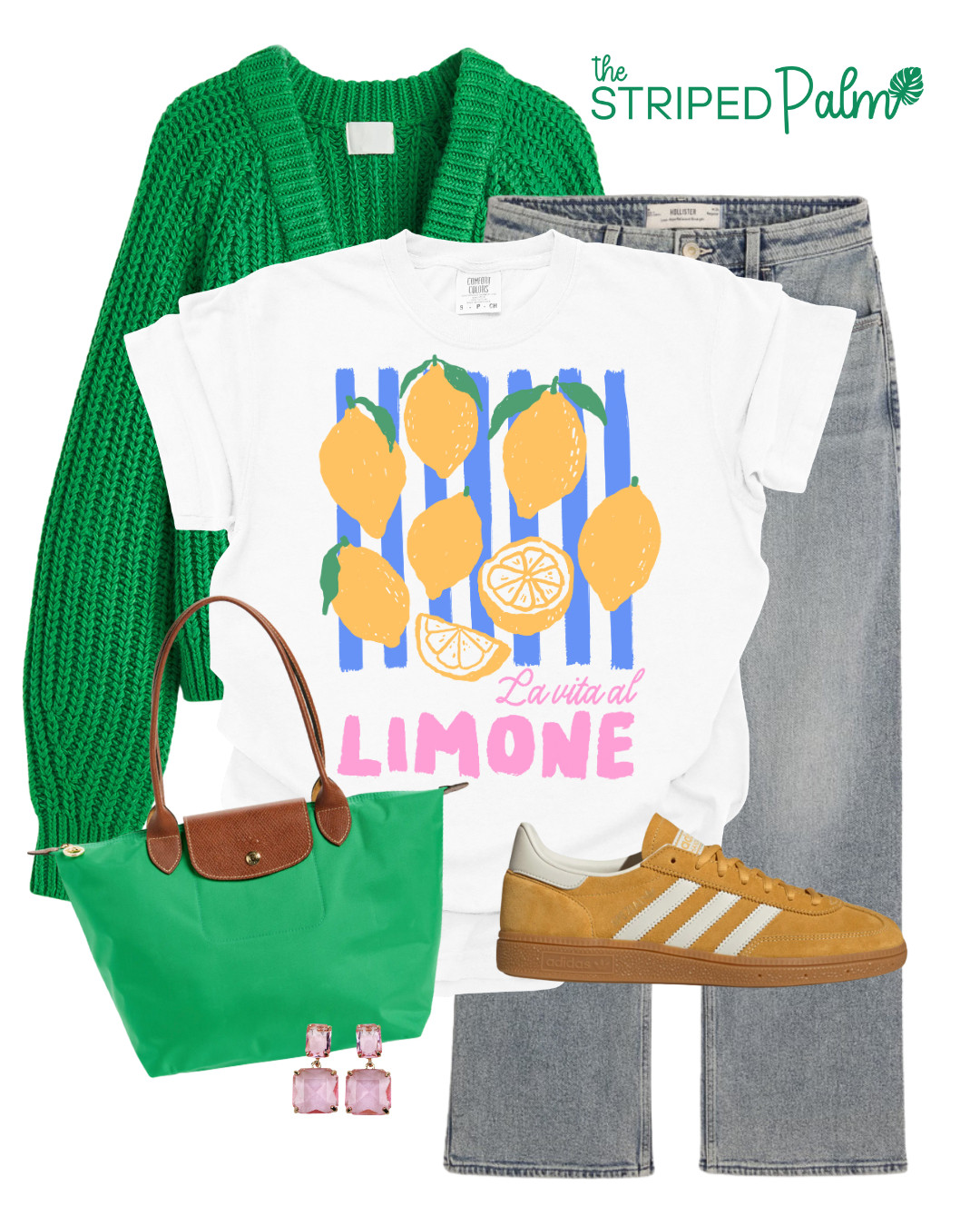 Squeeze the day, Italian-style 🍋🇮🇹
Our La vita al limone tee is a sunny ode to lemon grove daydreams and coastal café moments. With painterly citrus and bold Capri-blue stripes on a soft tee, it’s pure vacanza-in-a-shirt energy.

Perfect for lemon sorbet runs, market mornings, or feeling a little extra zesty wherever you wander. 

 

#LTKSummerEdit #LTKFindsUnder50 #LTKTravel