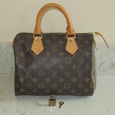 Louis Vuitton Monogram Canvas Speedy 25 Handheld Bag $1490+TAX  | eBay | eBay US