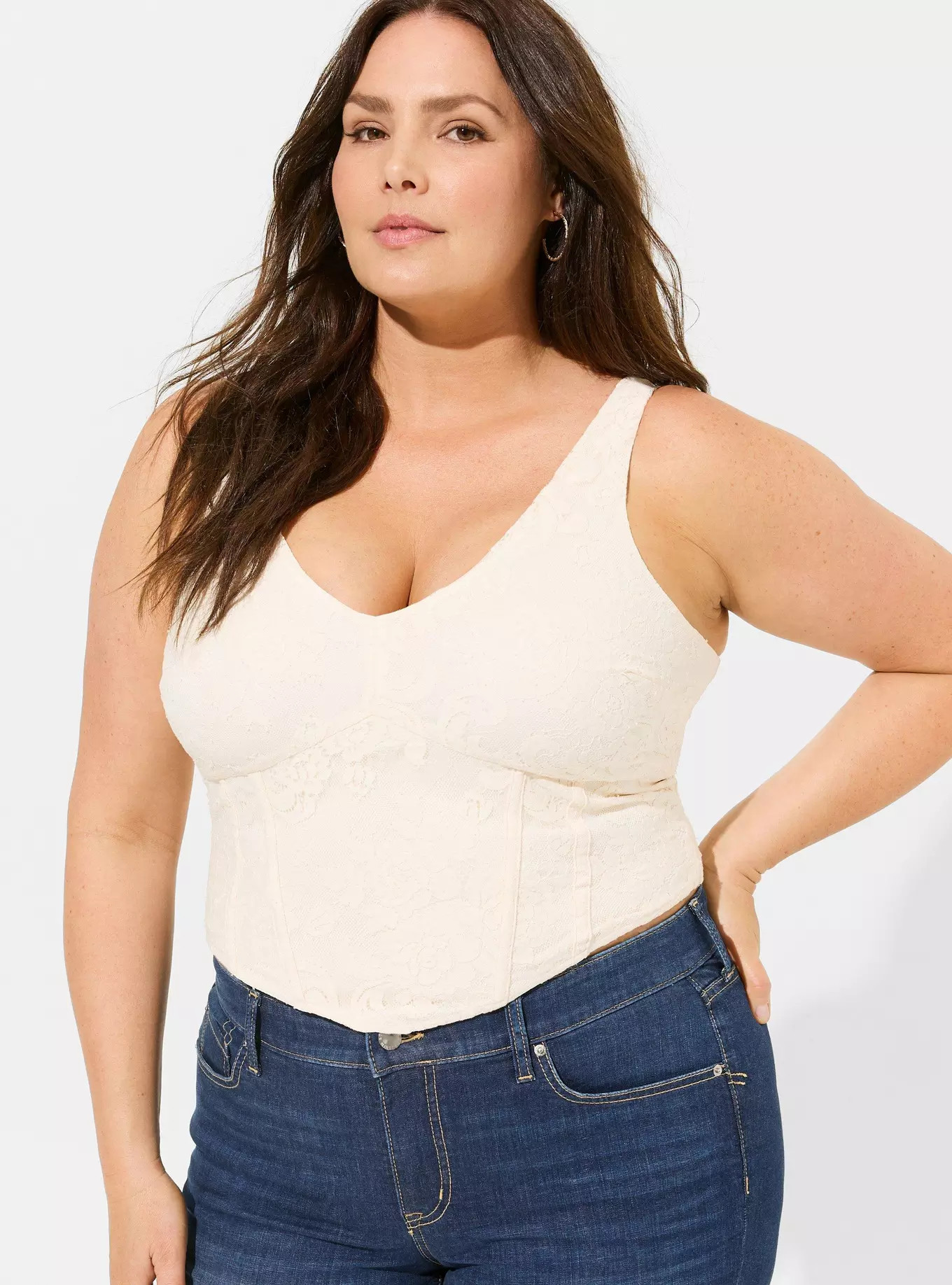 Lace Corset Crop Top | Torrid (US & Canada)