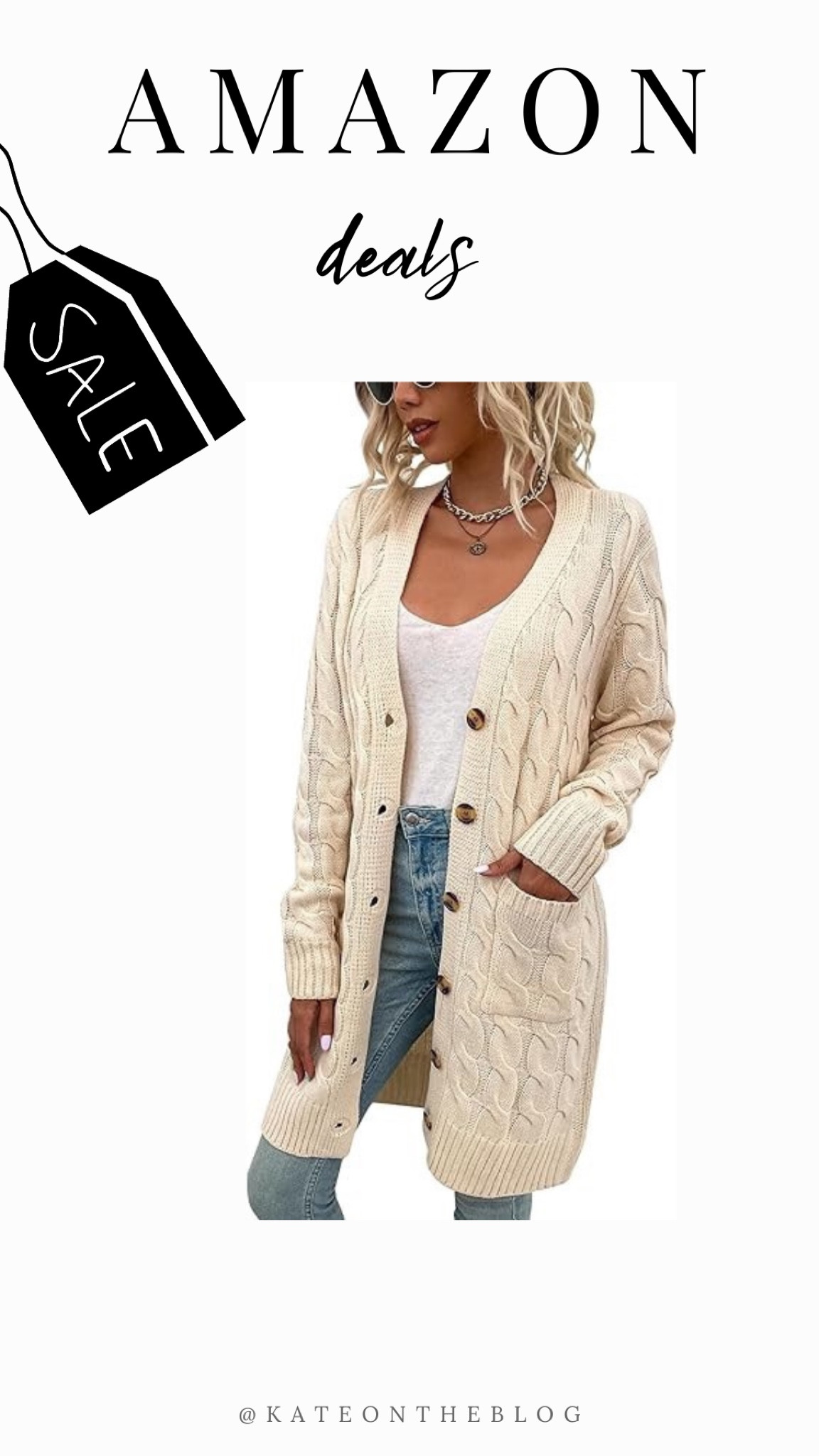 The cutest long knit cardigan! On sale on Amazon 

#LTKsalealert #LTKfindsunder50 #LTKstyletip