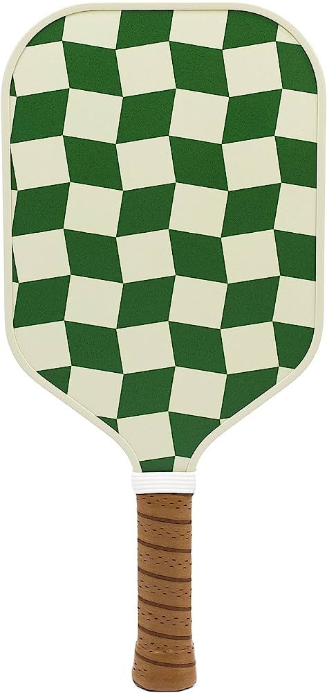 Pickleball Paddle | Luxury, Stylish, Fiberglass Surface with High Grit and Spin, Extended Handle,... | Amazon (US)