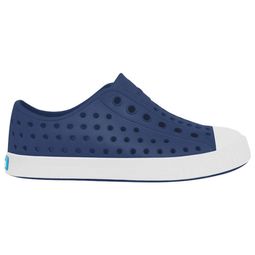 Native Shoes Jefferson - Boys' Grade School - Regatta Blue / White, Size 5.0 | Eastbay