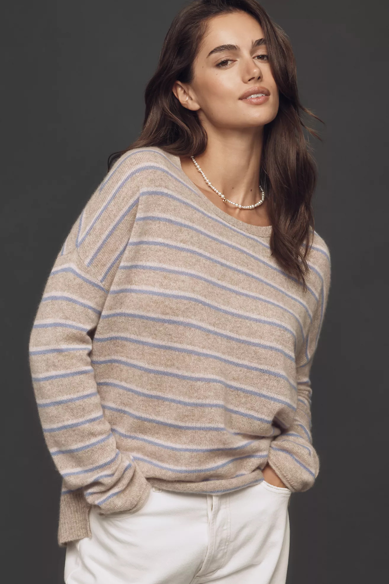 Maeve Relaxed Cashmere Sweater | Anthropologie (US)