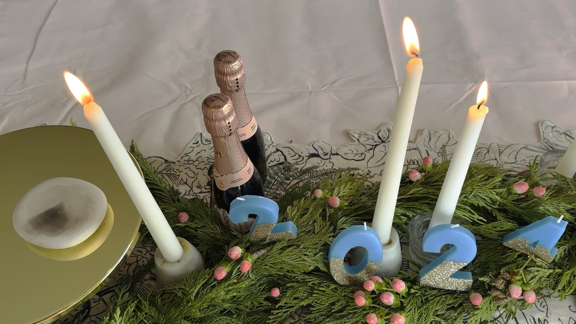 Setting our NYE table. We are going to feature Pantone color of the year 2024–peach.

#LTKGiftGuide #LTKVideo #LTKhome