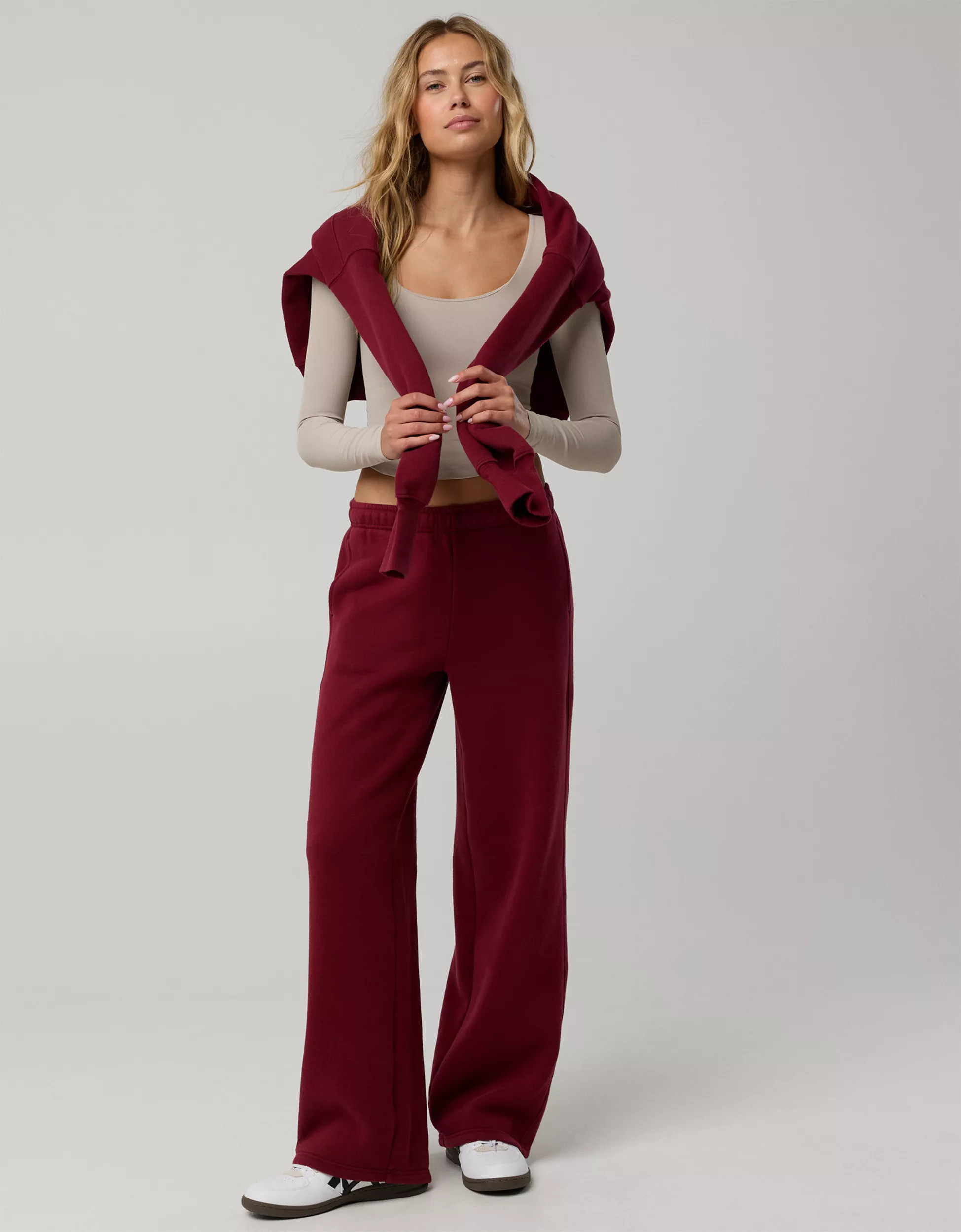 OFFLINE By Aerie Cloud Fleece Trouser | Aerie