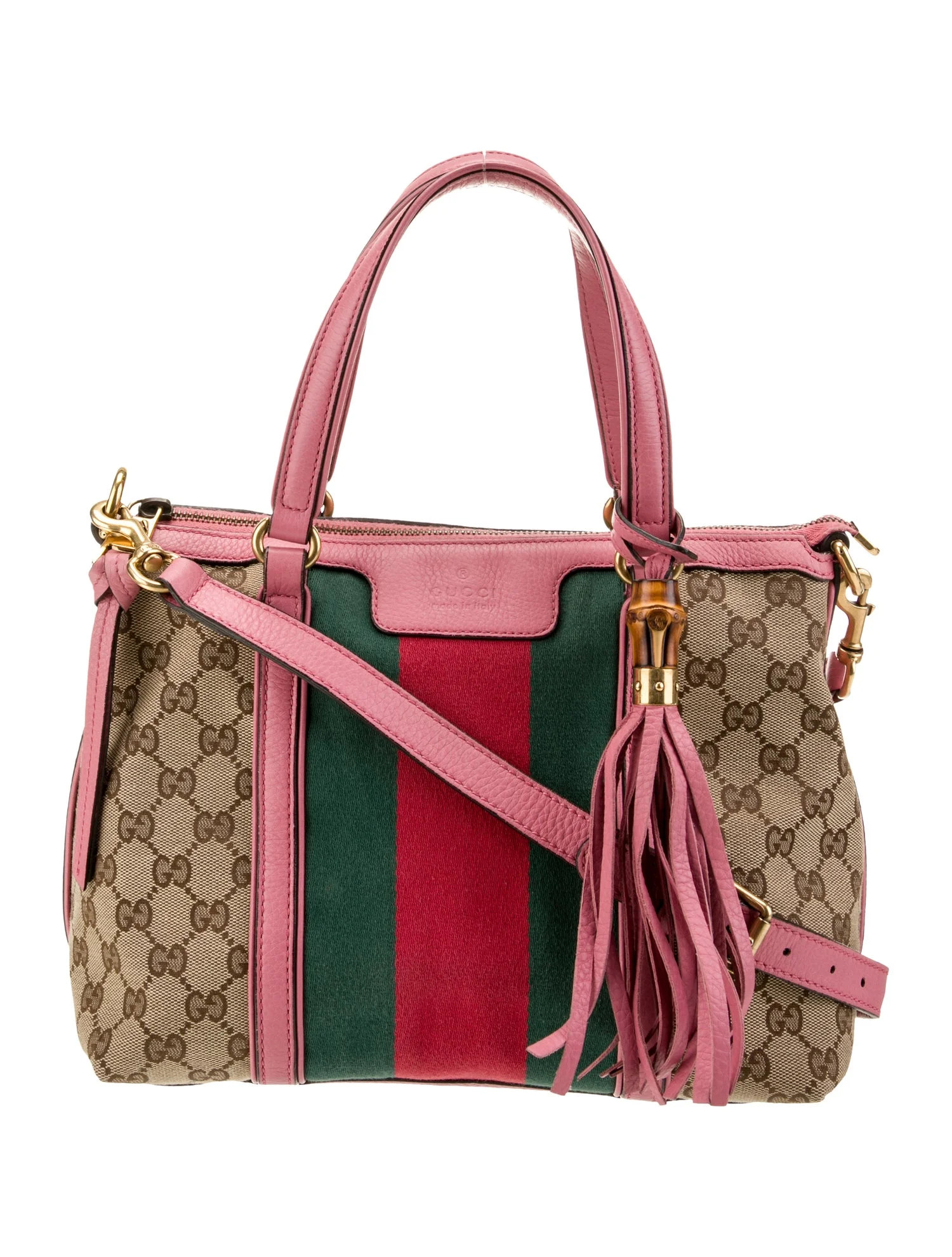 GG Canvas Bucket Bag | The RealReal