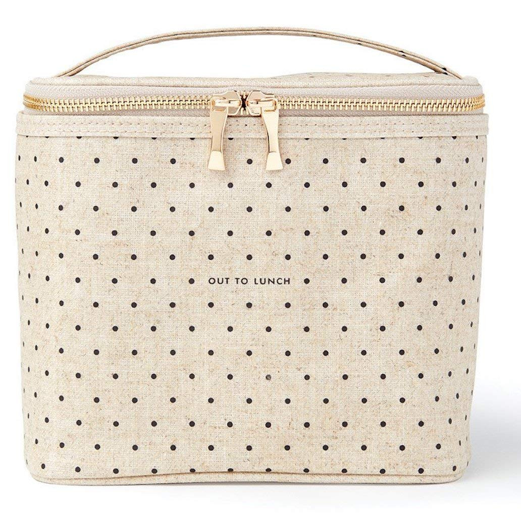 Kate Spade New York Insulated Lunch Tote, Cute Lunch Bag for Women, Compact 8 x 4.5 x 7.23" Size,... | Amazon (US)