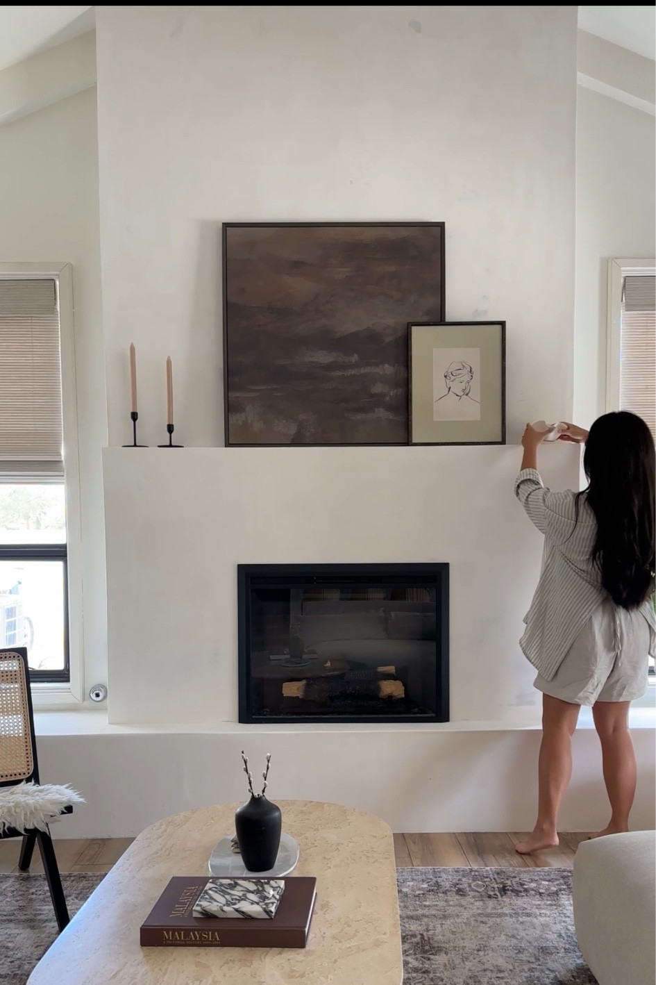 Mantle styling 

#LTKHome #LTKFindsUnder100 #LTKStyleTip