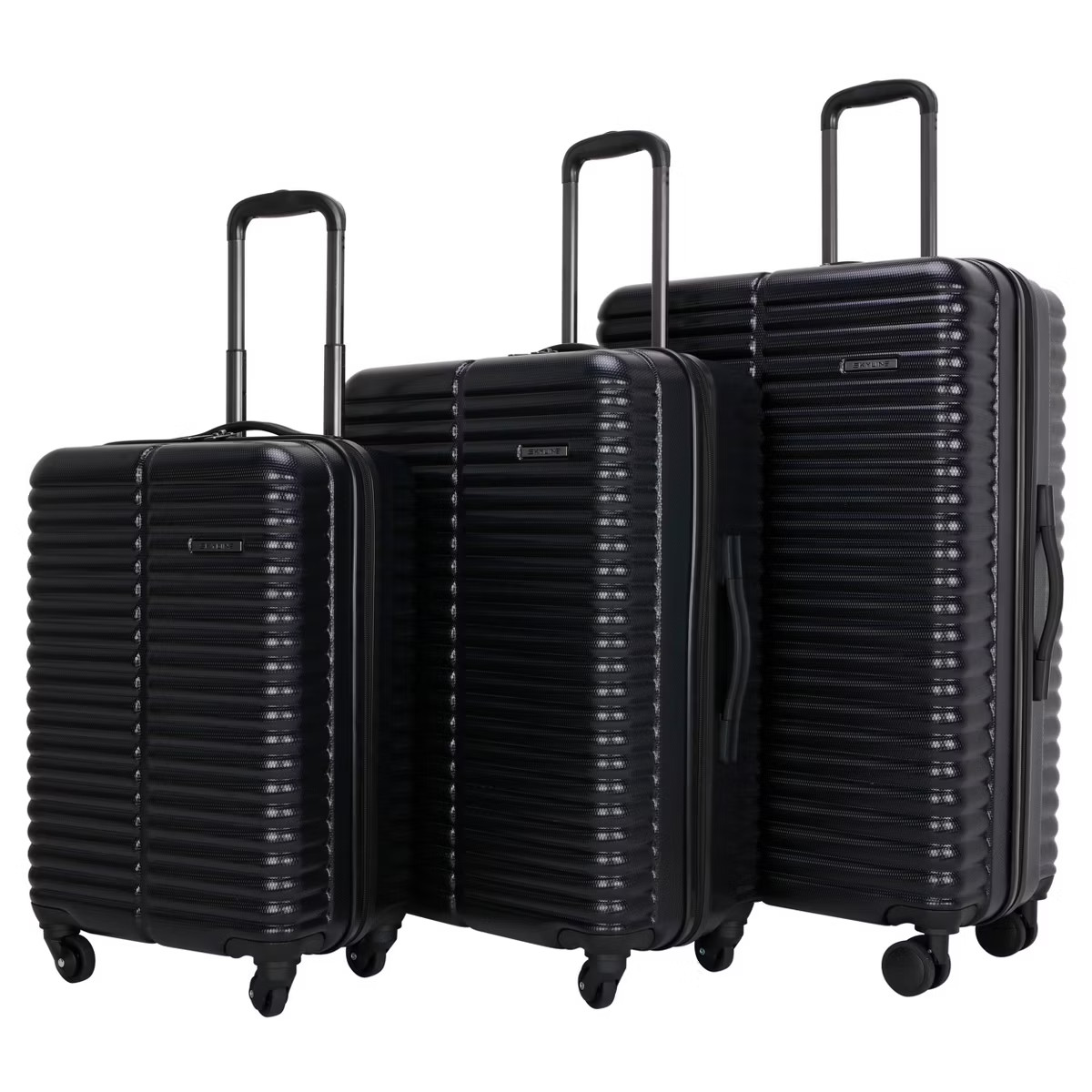 Skyline 3pc Hardside Checked Spinner Luggage Set | Target