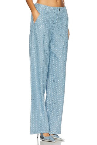 Valentino Pants in Blue | Revolve Clothing (Global)
