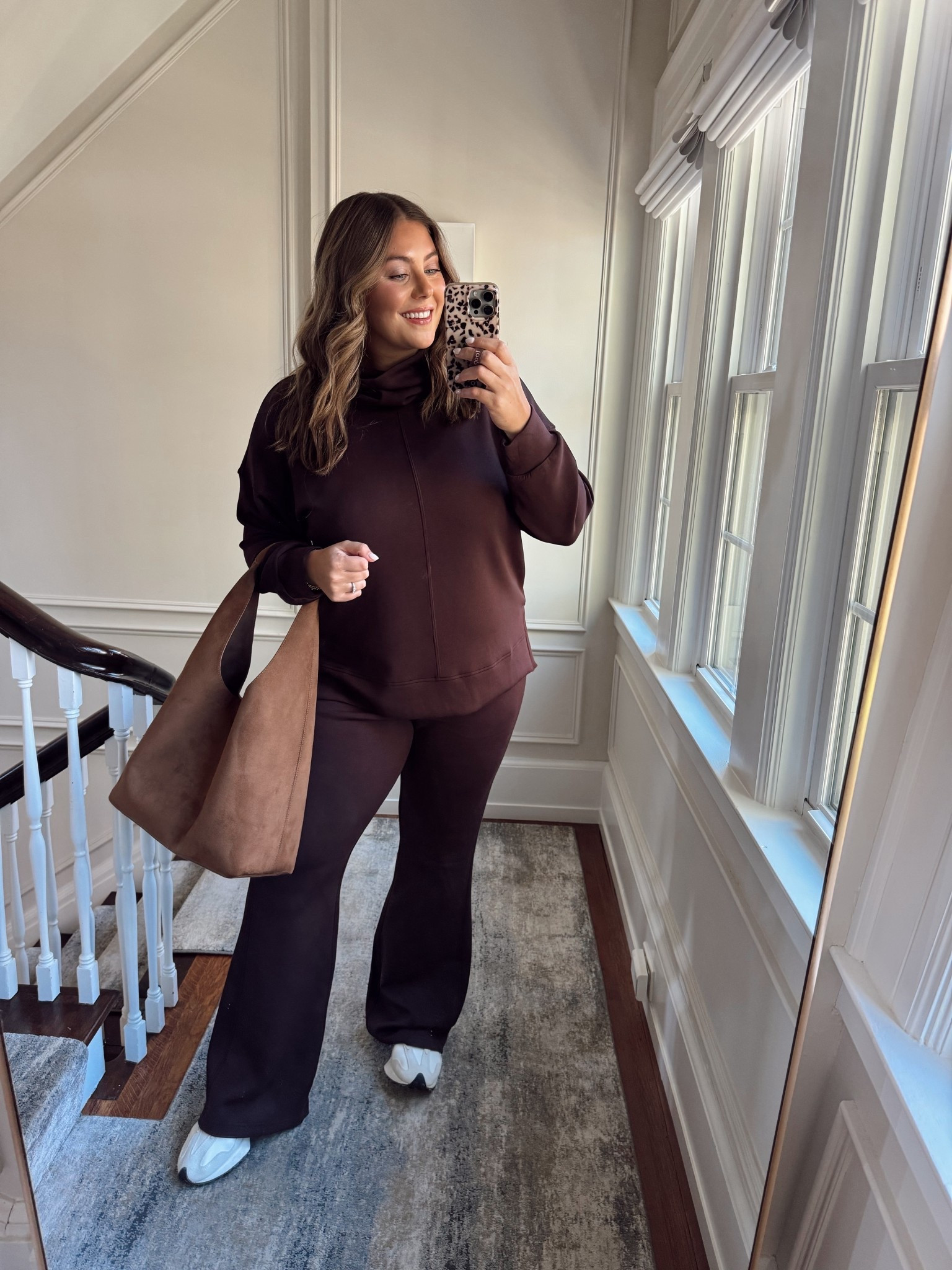 Fall outfit - wearing size 1X in top & pants. Use CARALYN15 at Spanx. 

#LTKPlusSize #LTKSeasonal #LTKStyleTip