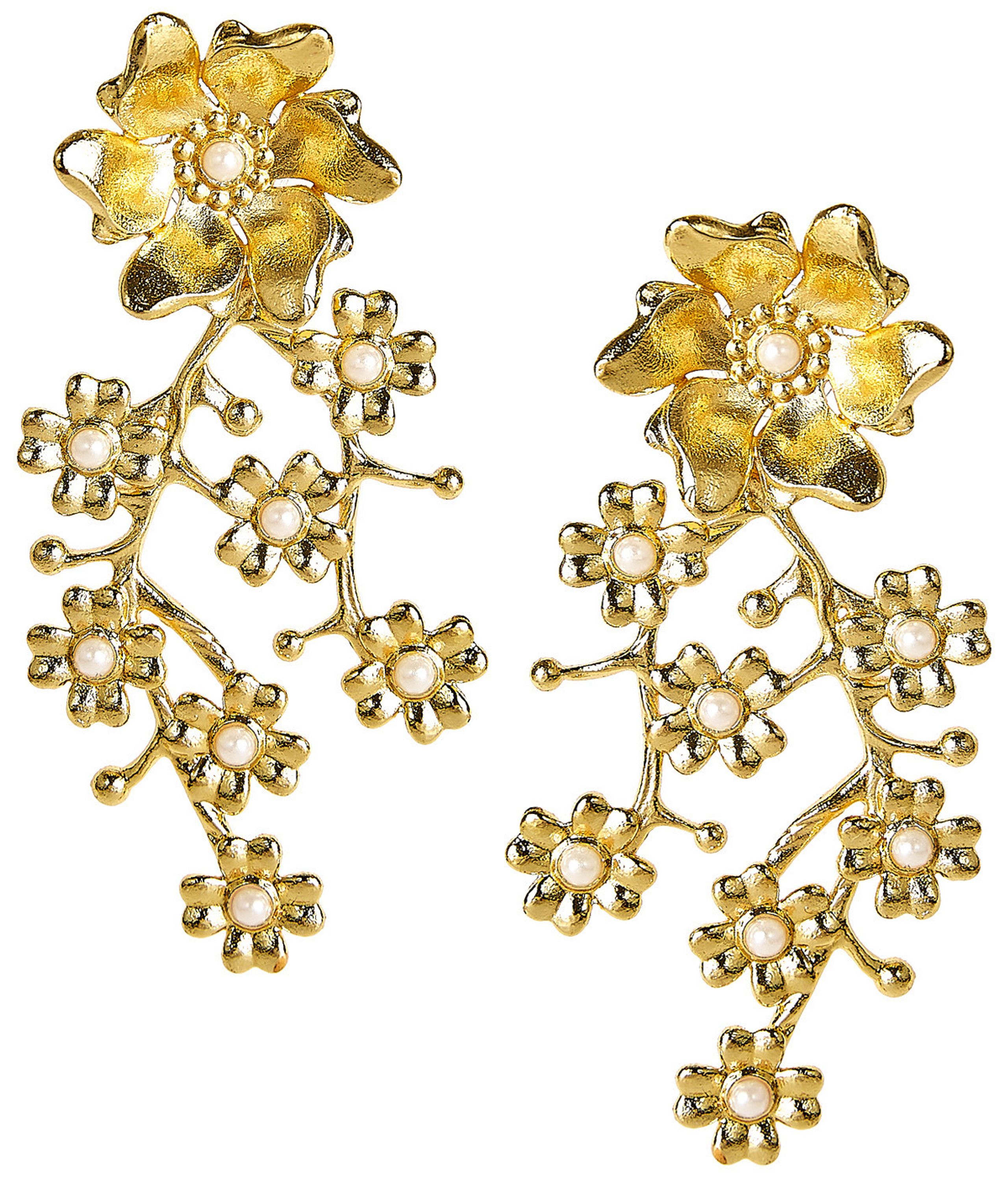 Daphne - Pearl & Gold - Earrings | Lisi Lerch Inc