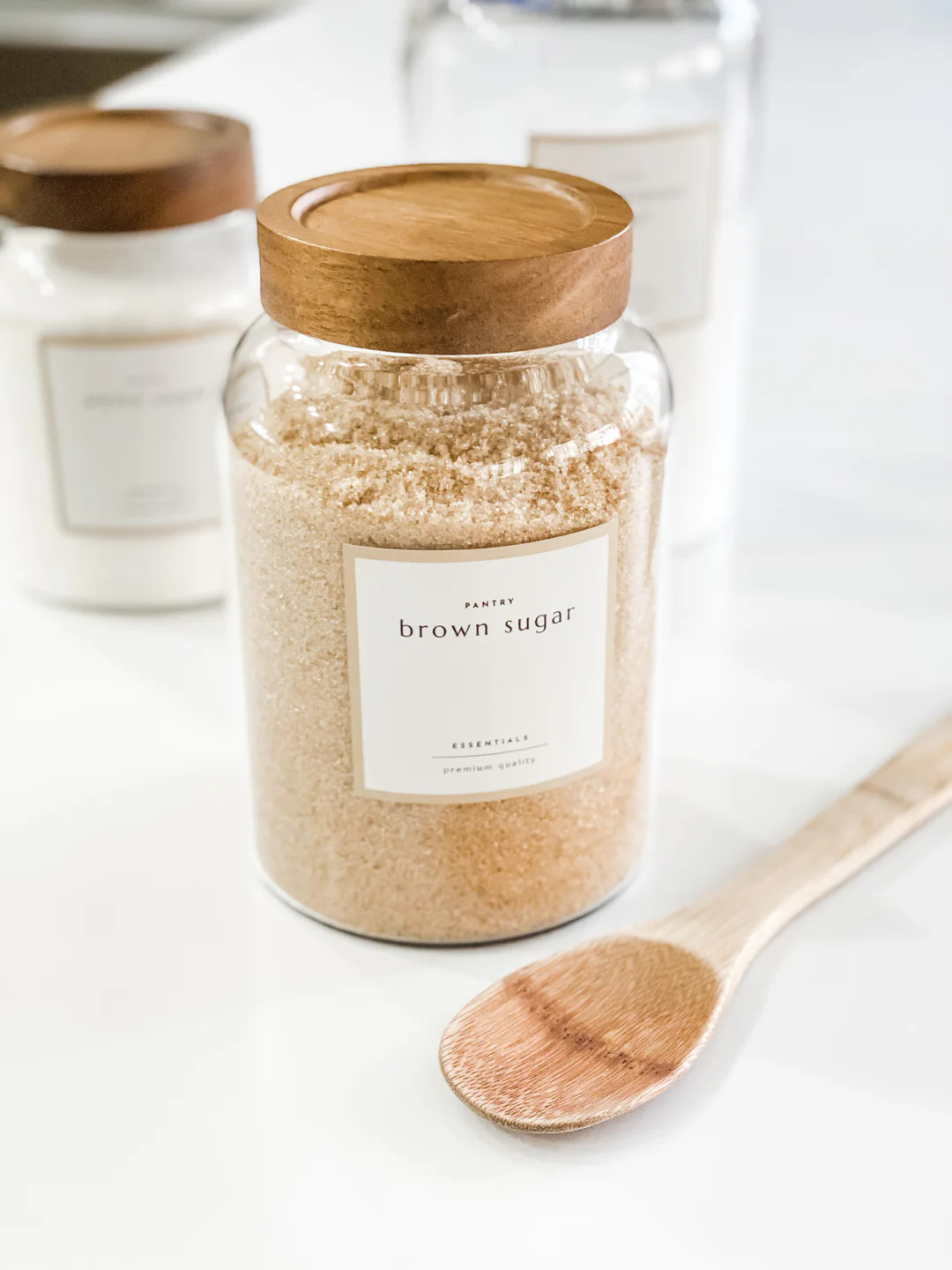 NAPA BIG BERTHA Artisan Acacia Vat Jars - Signature FreshCap™️ Lids | Mayfair & Co. (US)