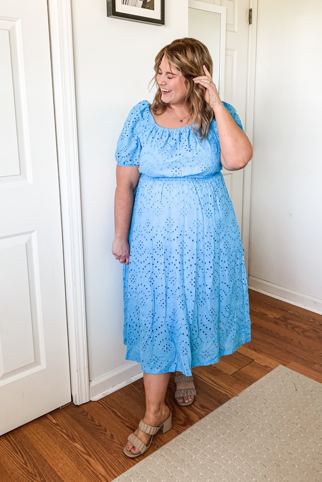 The prettiest dress!  Perfect for a summer wedding or date night!

#LTKWedding #LTKFindsUnder50 #LTKMidsize