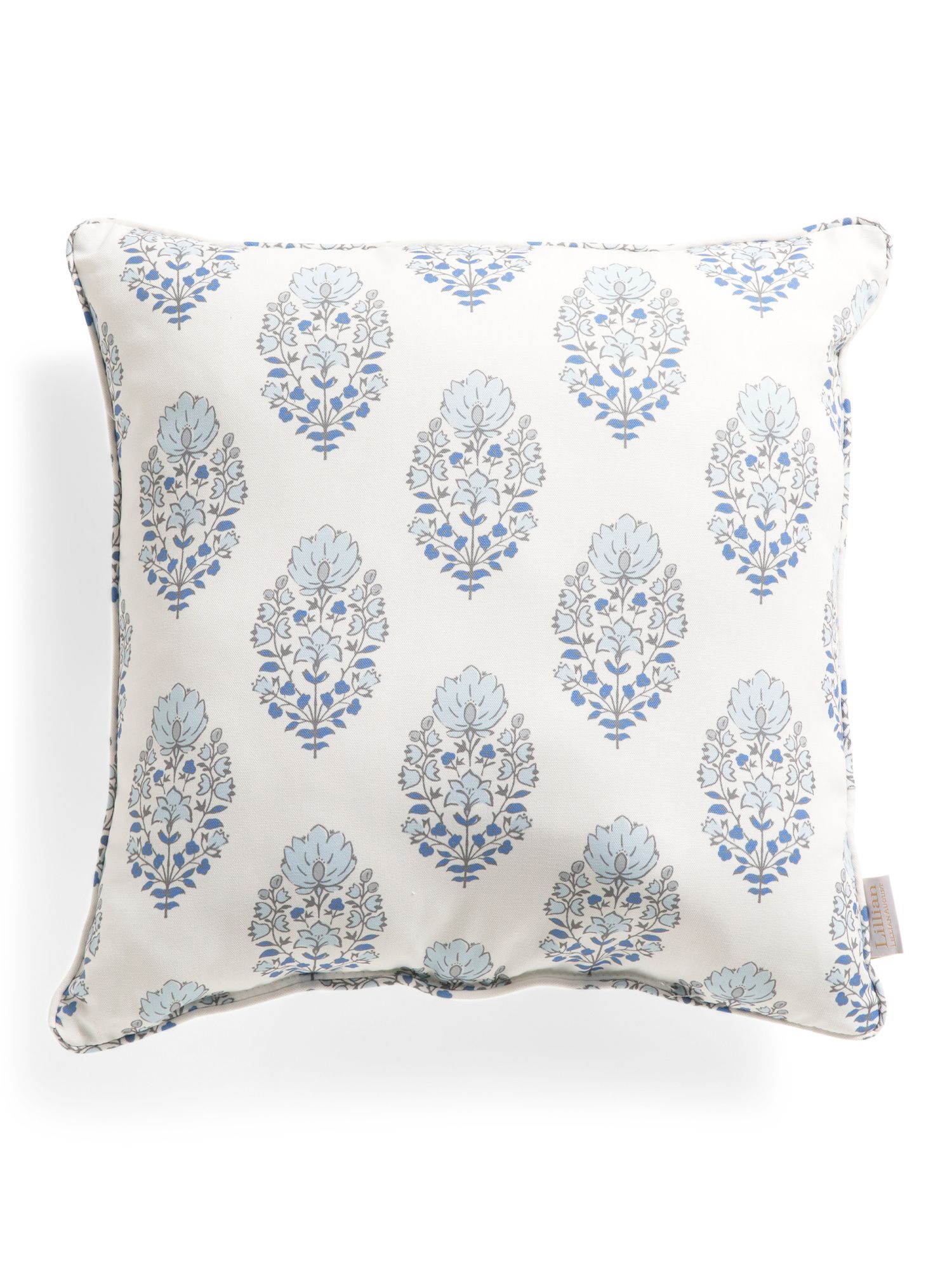 20x20 Indoor And Outdoor Fleurette Pillow | Throw Pillows | Marshalls | Marshalls