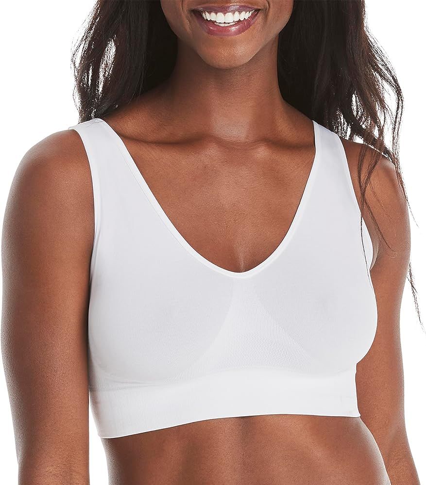 Women's Cozy Wireless Bra, Full-Coverage Pullover Bra, Seamless T-Shirt Bra | Amazon (US)