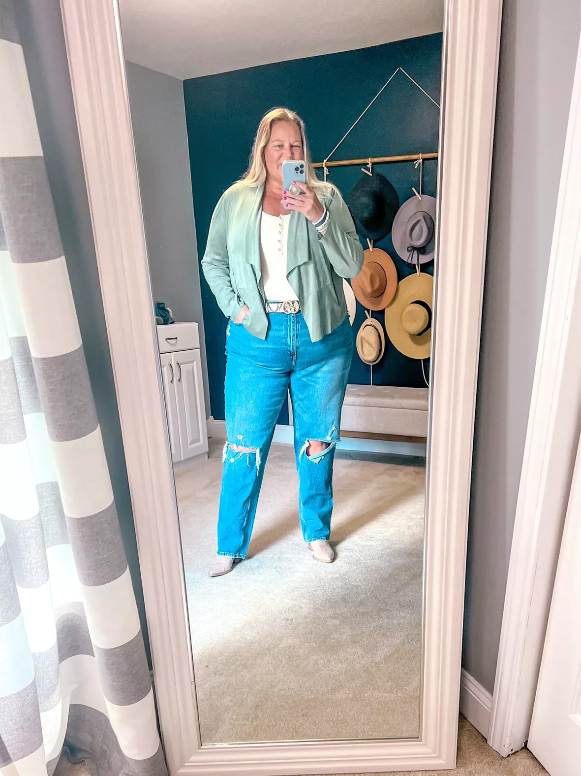 Curvy Fit Wide Ultra High Jeans curated on LTK