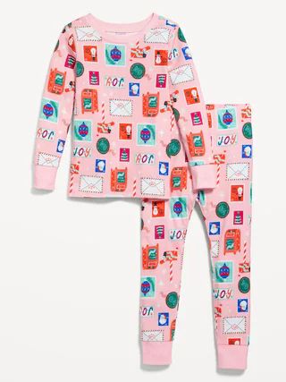 Unisex Snug-Fit Printed Pajama Set for Toddler & Baby | Old Navy (US)