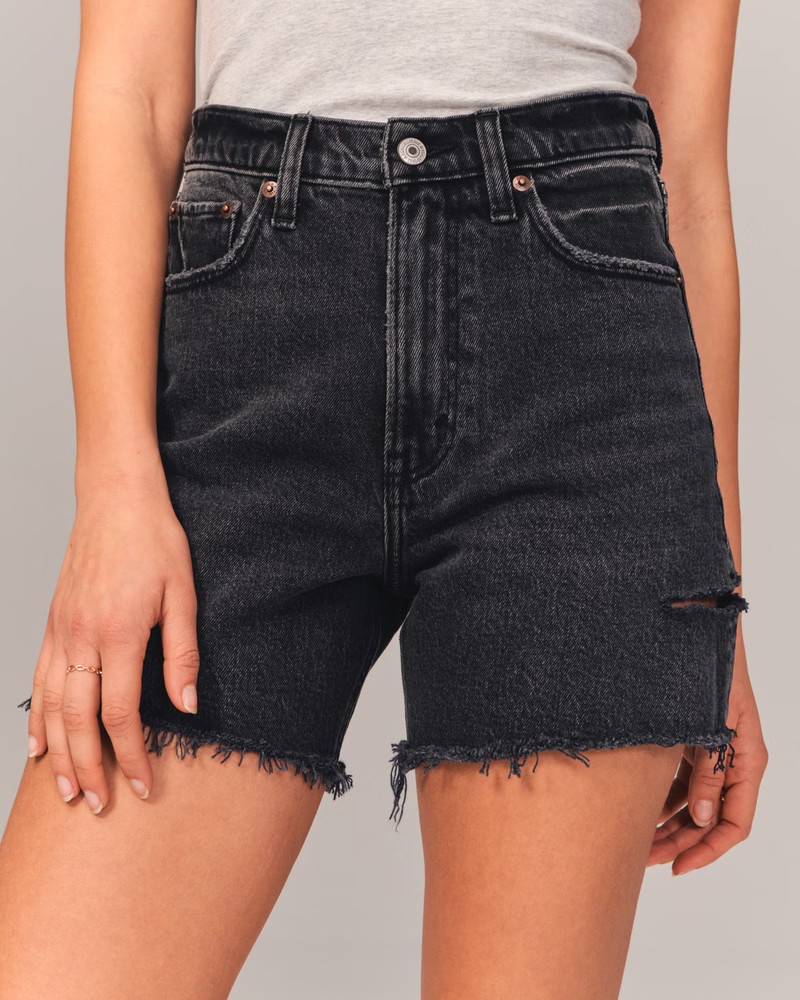 High Rise Dad Short | Abercrombie & Fitch (US)