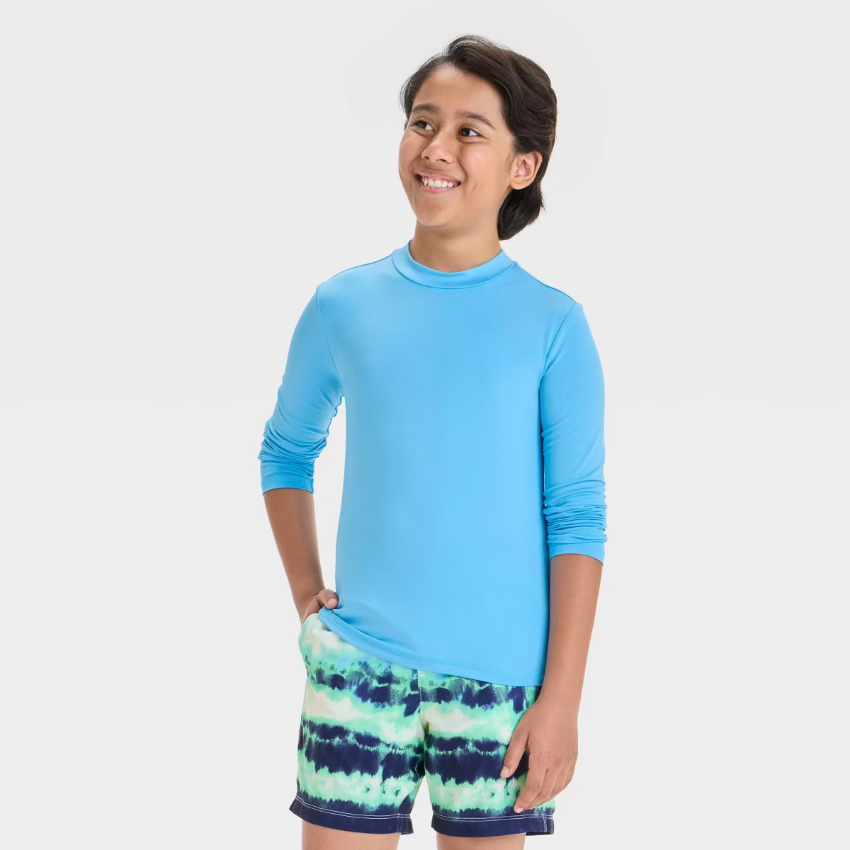 Boys' Solid Rash Guard Top - Cat & Jack™ | Target