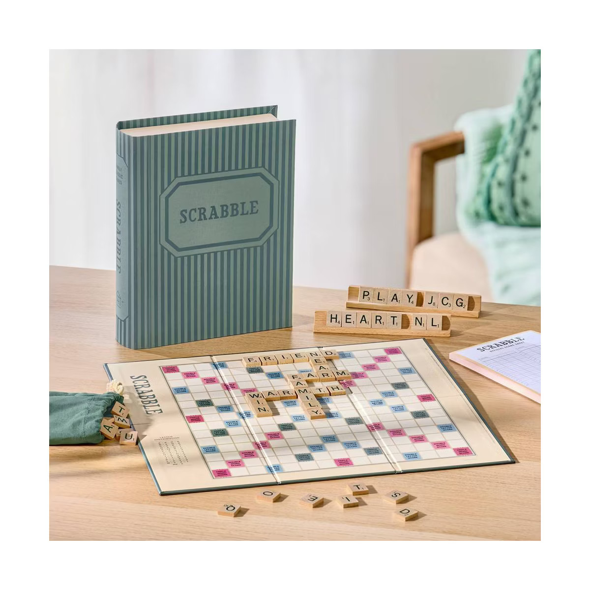 Scrabble Board Game - Hearth & Hand™ with Magnolia: Educational Focus, Letters, Creative Thinki... | Target