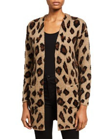 Leopard Open Cardigan | Lastcall