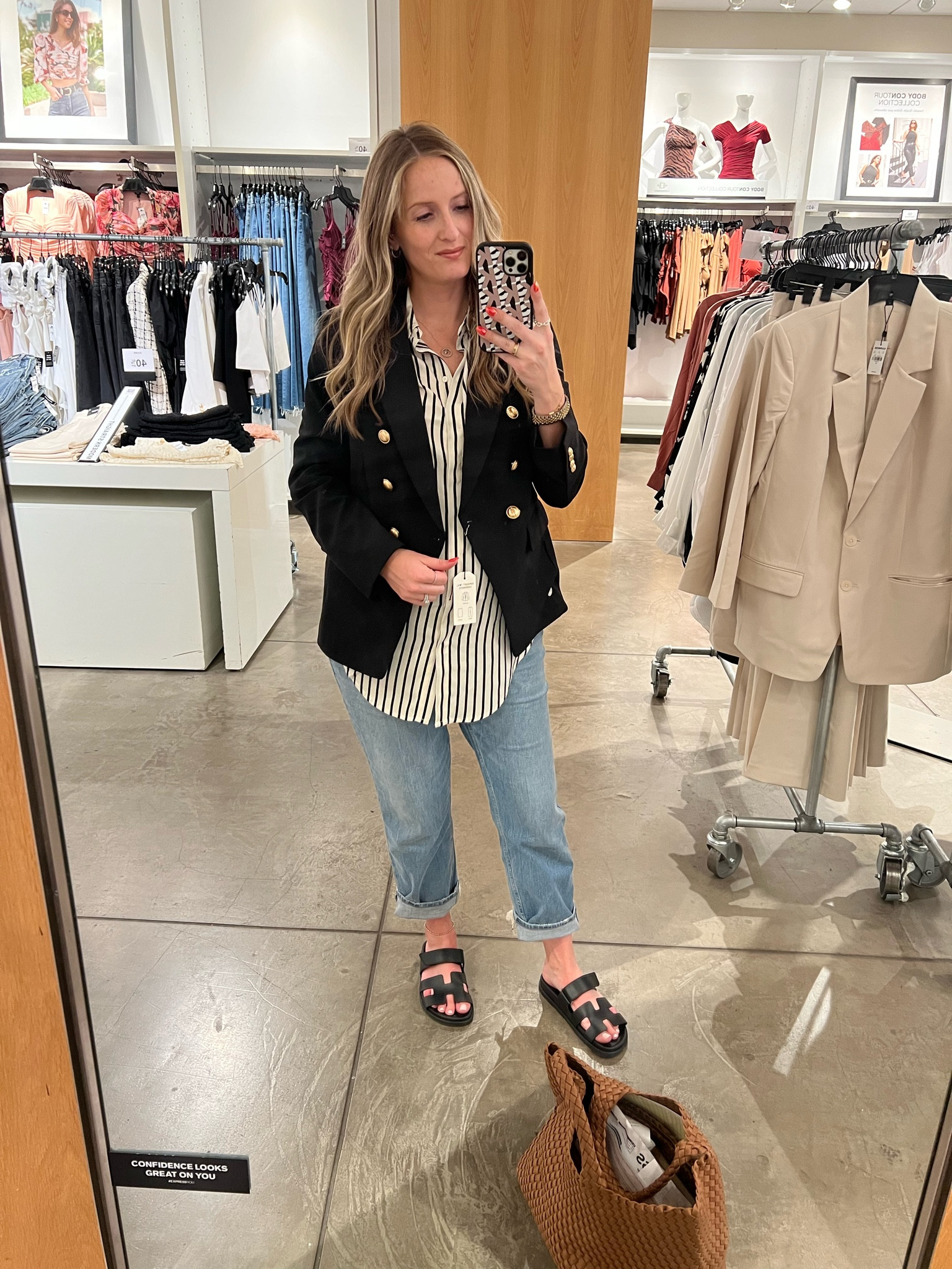 Black blazer from express 