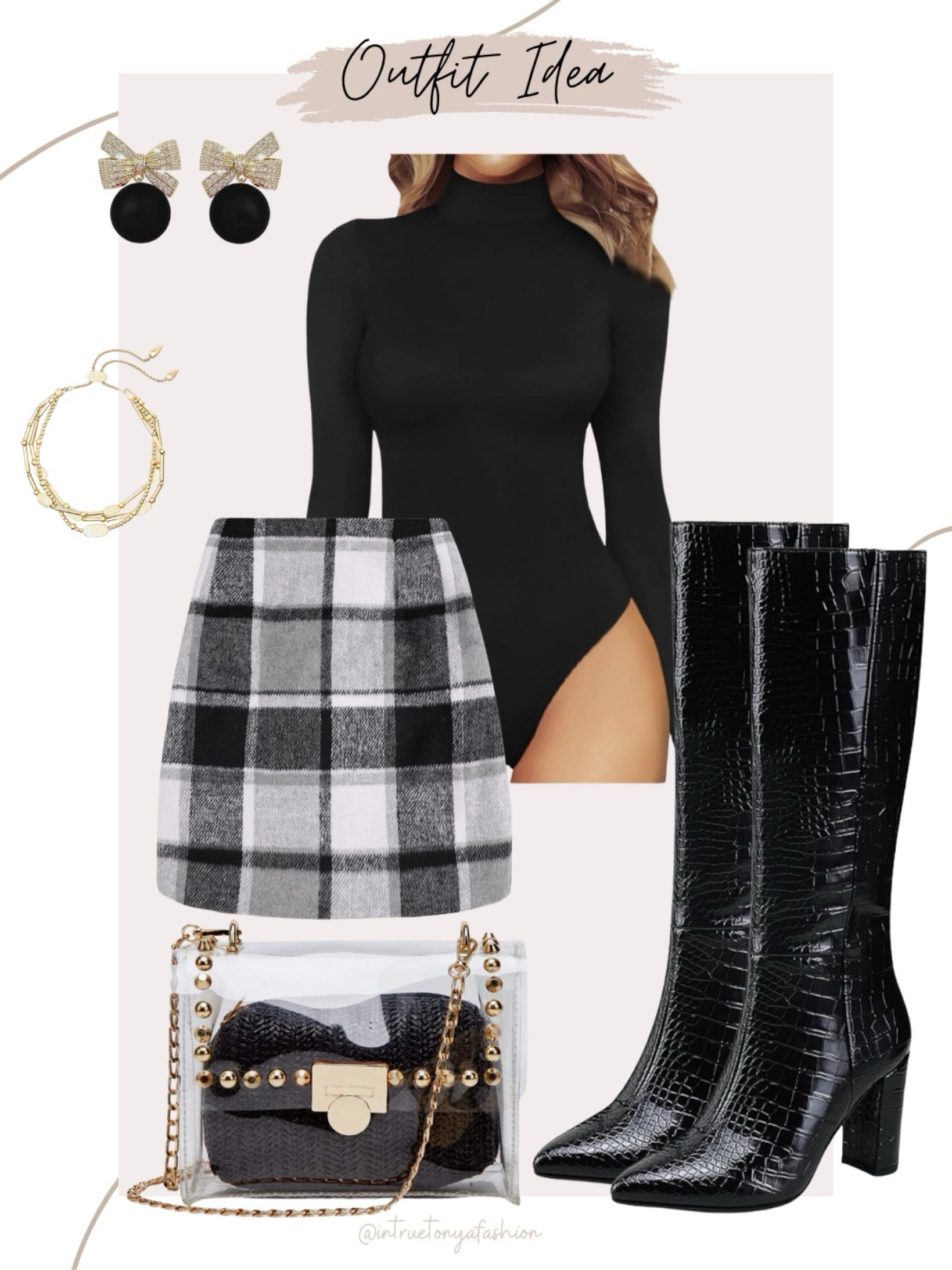 Fall outfit idea with a long sleeve bodysuit, plaid shirt, black knee high boots, and gold and black crossbody bag. 


//Fall outfits 2024, fall family photo outfits, fall wedding guest outfit, fall workwear, holiday party outfit, fall fashion finds,petite fashion, casual mom outfit ideas, fall outfit amazon, amazon outfit ideas, casual outfit ideas, outfit inspo, casual fashion, amazon fall fashion,  casual outfit fall, cute casual outfit, outfit ideas fall, amazon shoes, amazon bag, purse, size 4-6, casual fall outfits, casual outfit ideas everyday, fall tops, fall shoes, fall bags #ltkfindsunder100 #ltksalealert #ltkseasonal 

#LTKShoeCrush #LTKFindsUnder50 #LTKStyleTip