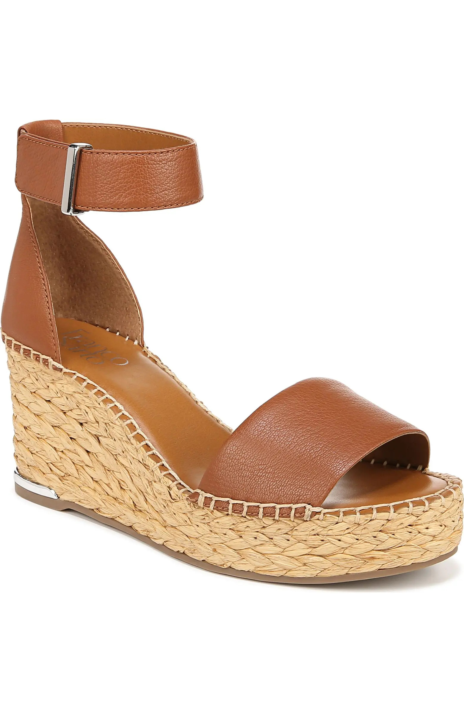 Franco Sarto Clemens Ankle Strap Platform Wedge Sandal (Women) | Nordstrom | Nordstrom