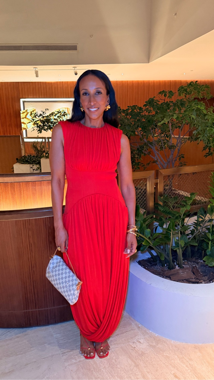 I almost didn’t wear this because I thought maybe it was “extra.” But every time I choose bold, I never regret it. Lesson learned. Wear the dress. 

Comment RED and I’ll send the details.

#LTKOver40 #LTKootd
