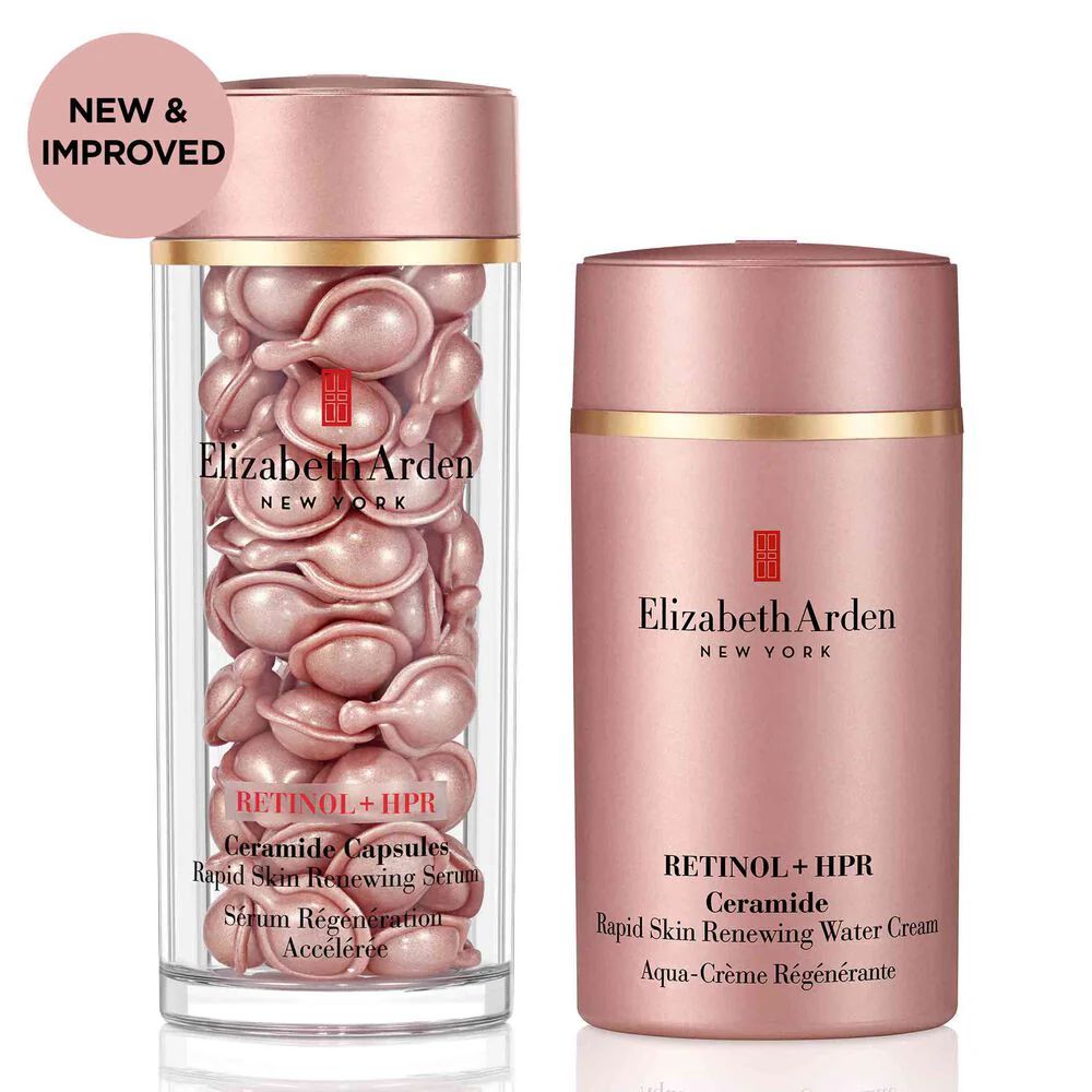 Retinol + HPR Ceramide Rapid Skin-Renewing Duo (worth £158) | Elizabeth Arden UK