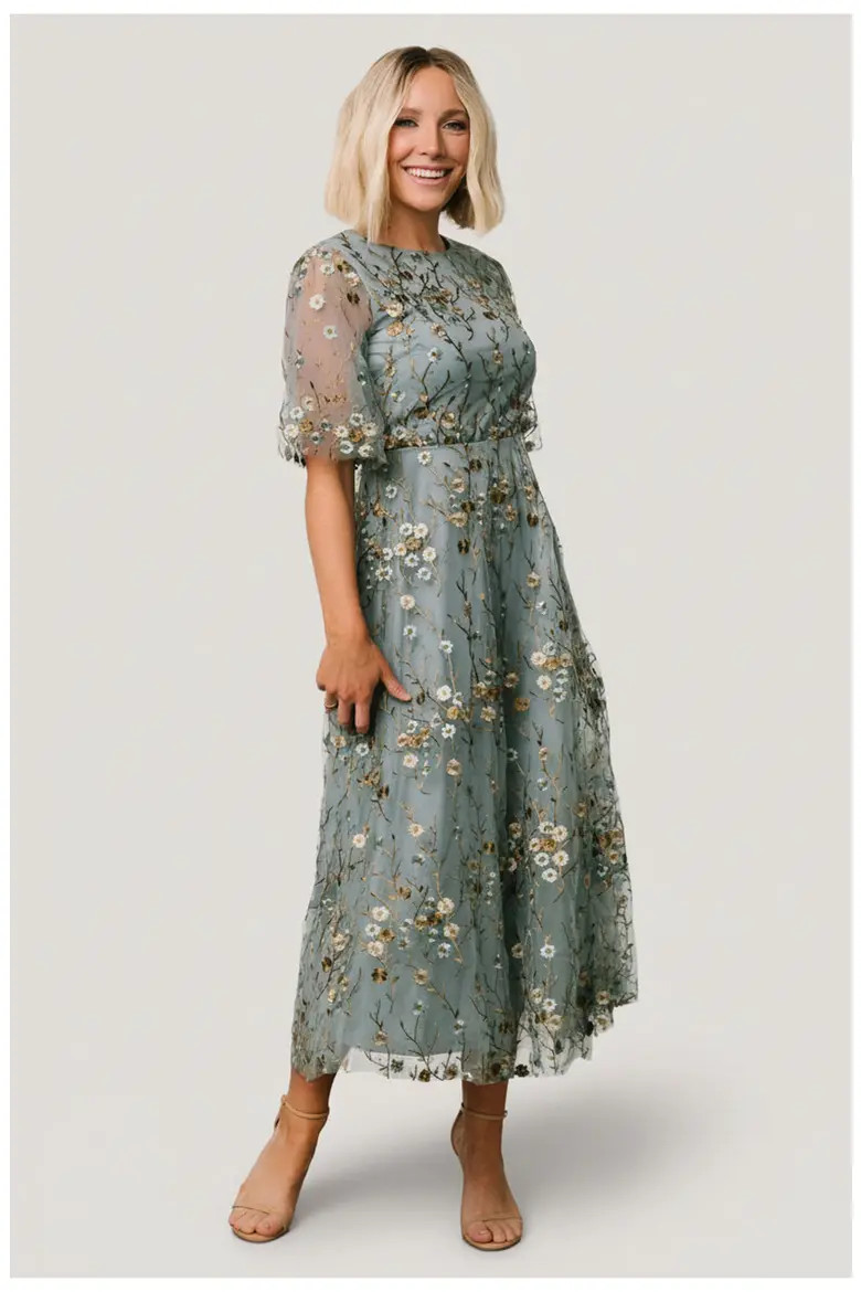 Arabella Embroidered Tulle Maxi Dress (Women) | Nordstrom | Nordstrom