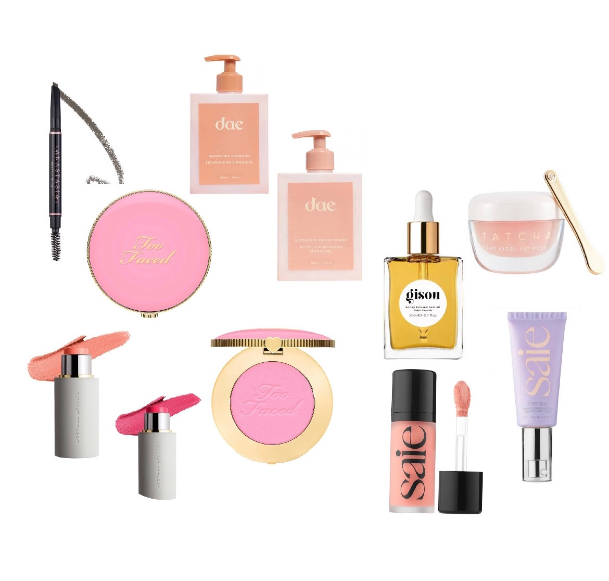 Sephora purchases, one more go before the sale ends Monday, 4.24! Some restocks and some new tries… 

Regular, go-to faves: 
* the Tatcha lip mask
* Westman Atelier Baby Cheeks blush sticks (I love Poppet and Minette) and 
* Saie everything (shown: Sun Visor and Liquid Cheek Blush in Peachy) 

New tries:
* Dae shampoo / conditioner
* Gisou and 
* Anastasia eyebrow product

Fave product in new color:
* Too Faced blush in Candy Clouds

If you’re going to shop the sale, last call! ✨✨✨

#LTKbeauty #LTKBeautySale #LTKSeasonal