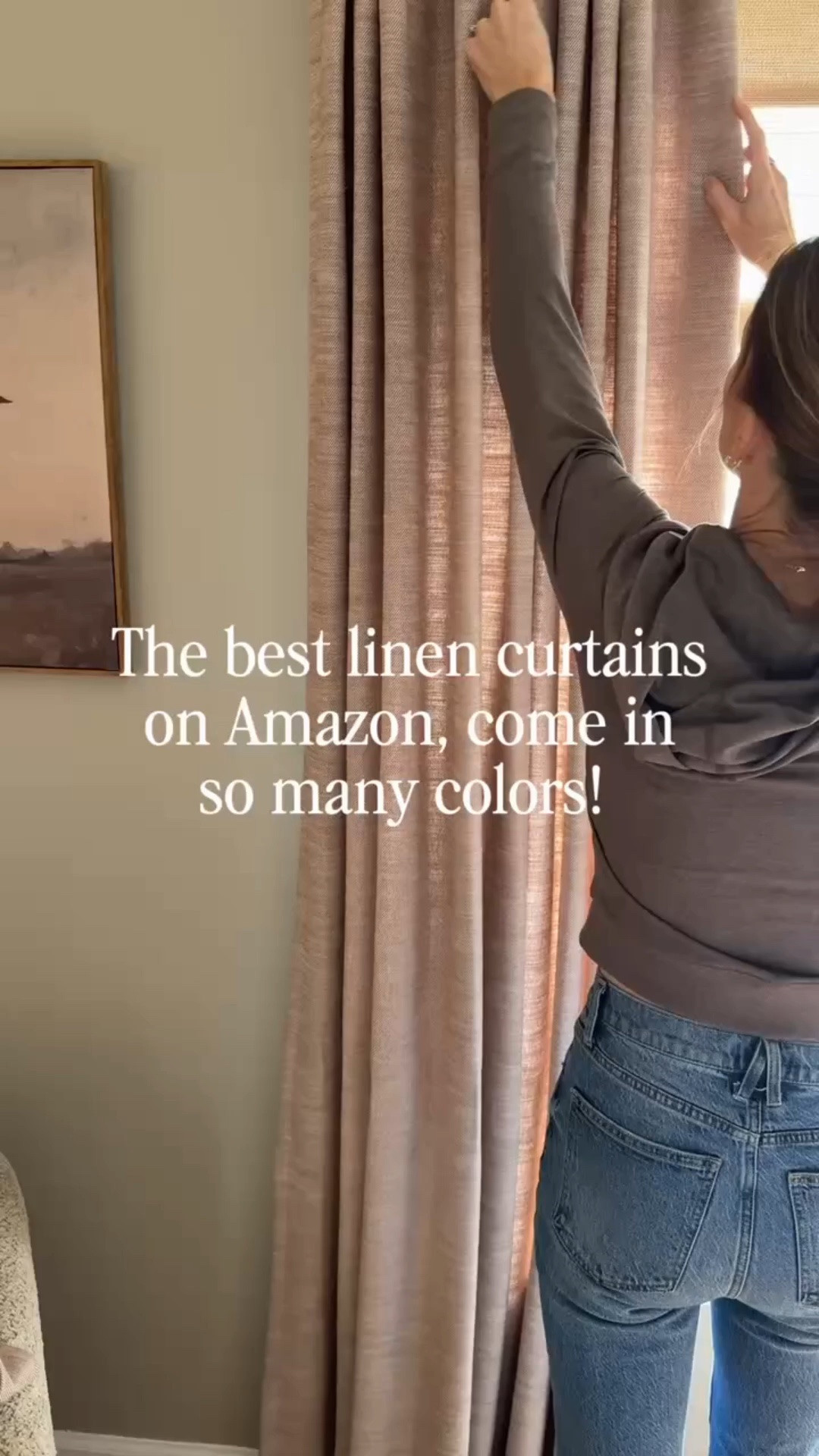 Create a soft, elevated look in any room with these beautiful linen curtains from Amazon! 🤍✨ They add instant warmth, texture, and that designer-inspired, cozy home feel while giving your space a light and airy finish. Perfect for bedrooms, living rooms, and anywhere you want a high-end look without the high-end price tag.

#LTKHome #LTKFinds #AmazonHome #AmazonFinds #LinenCurtains #CurtainIdeas #WindowTreatments #HomeDecor #DesignerLooksForLess #LuxuryLookForLess #AffordableHomeDecor #NeutralHome #CozyHome #ModernFarmhouse #OrganicModern #HomeStyling #InteriorInspiration #LivingRoomDecor #BedroomDecor #HomeMakeover #DecorFinds #AffordableFinds #AmazonHomeFinds #TimelessStyle #WarmAndInviting #DreamHome #HomeInspo

#LTKHome
