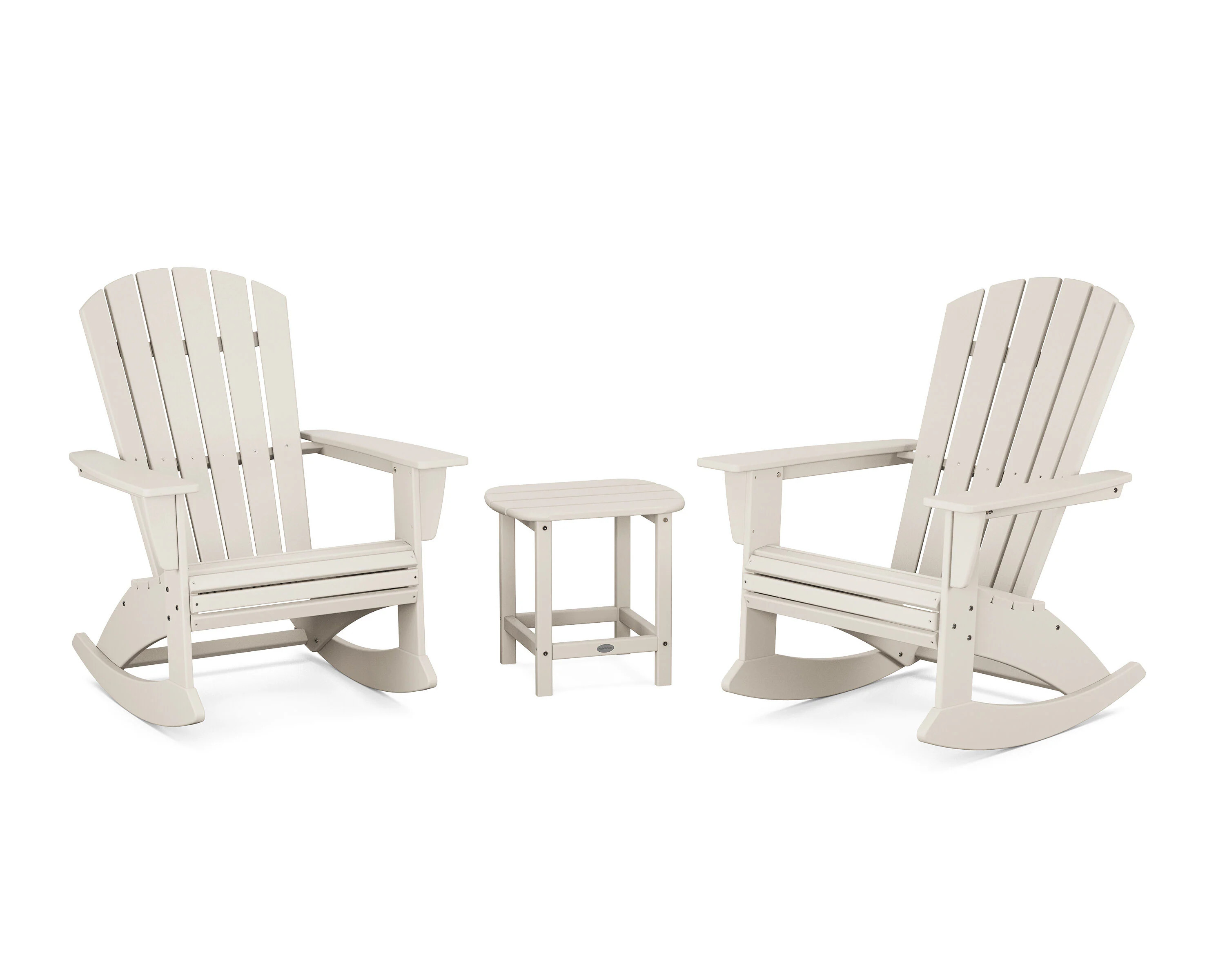 POLYWOOD 3 -Piece Patio Conversation Set one_size | PWS2204-1-SA | Lowe's