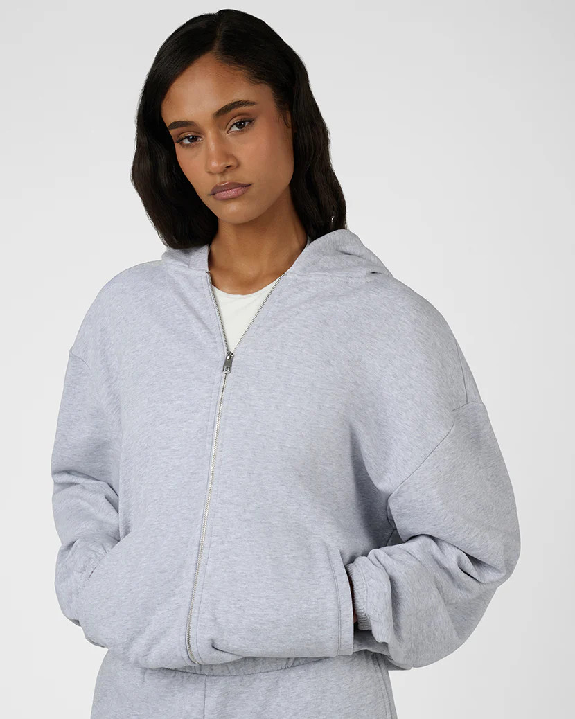 Bubble Zip-Up Hoodie | We Wore What