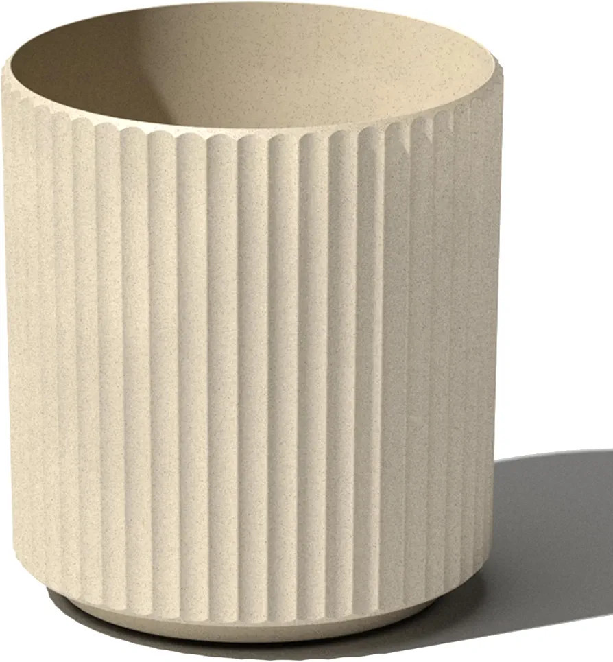 Veradek Demi Series Round Planter for Porch, Patio, Backyard | Durable Plastic-Concrete Material ... | Amazon (US)