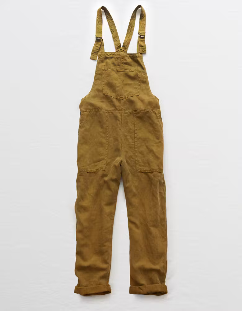 Aerie Twill Utility Overall | American Eagle Outfitters (US & CA)