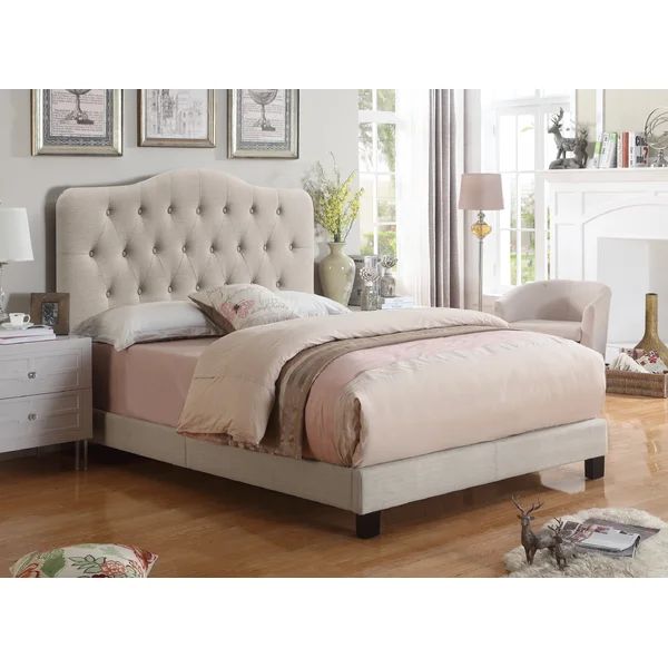 Indy Tufted Upholstered Standard Bed | Wayfair North America