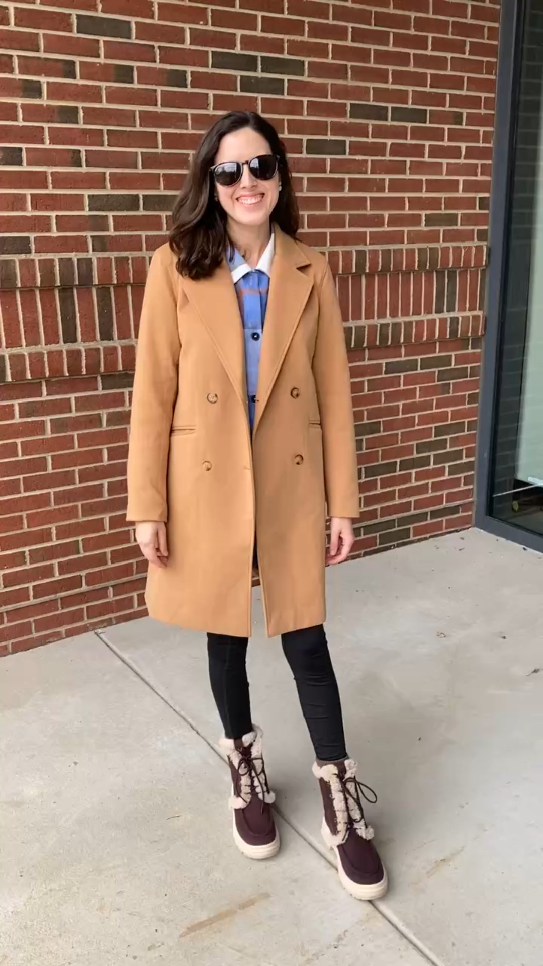 Winter outfit! Wore this camel Amazon coat and these chocolate brown waterproof boots to a coffee date 🤎

#LTKGiftGuide #LTKCyberWeek #LTKHoliday