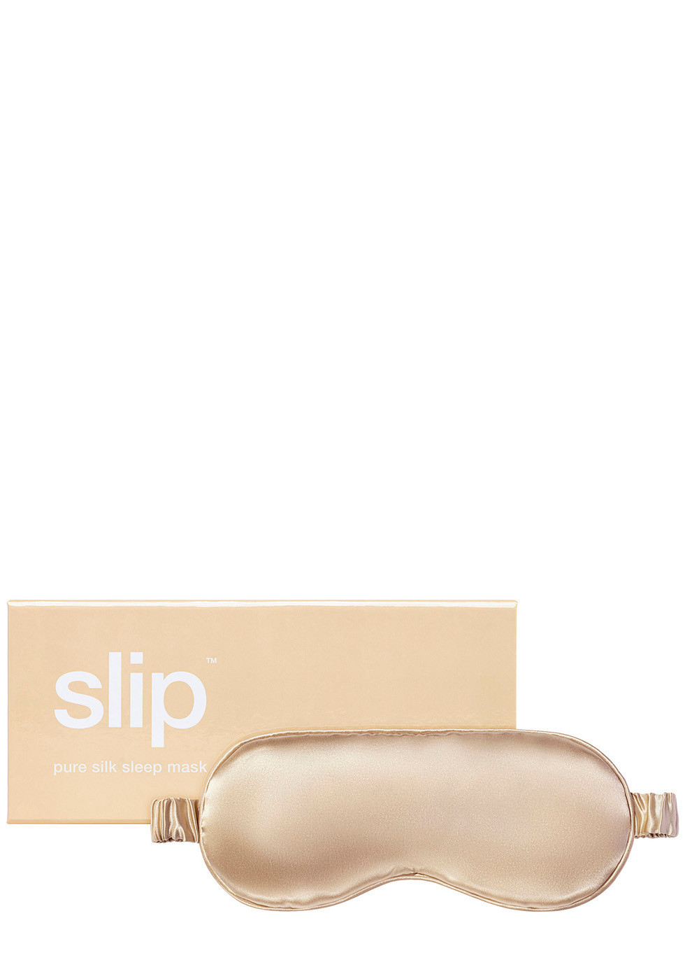 Pure Silk Sleep Mask - Caramel | Harvey Nichols